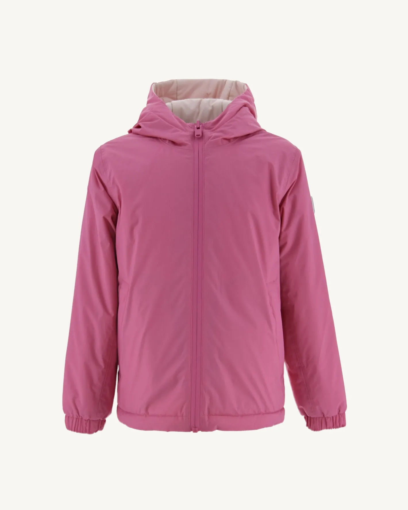 Donzen Jassen-JOTT Doudoune Ultralight Reversible A Capuche Rose Intense/Rose Clair Enfan 4570 Wild Rose/Soft Pink