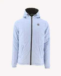 Donzen Jassen & Jacks-JOTT Doudoune Ultralight Reversible A Capuche Army/Bleu Clair Vigo 2551 Army/Soft Blue