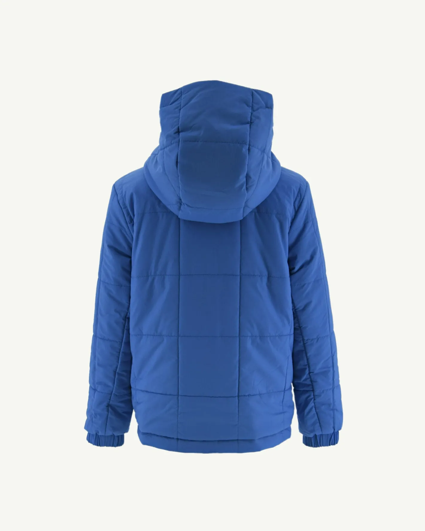 Donzen Jassen-JOTT Doudoune Ultralight Reversible A Capuche Citron/Azur Enfant Rosso 6310 Lemon/Azure