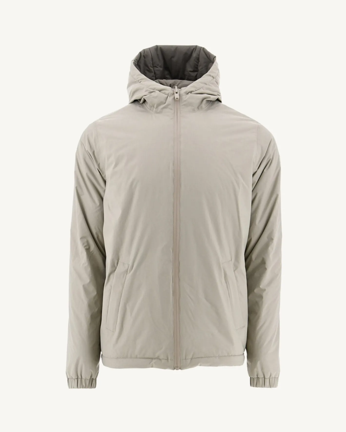 Donzen Jassen & Jacks-JOTT Doudoune Ultralight Reversible A Capuche Beige/Taupe Vigo 8041 Beige/Taupe