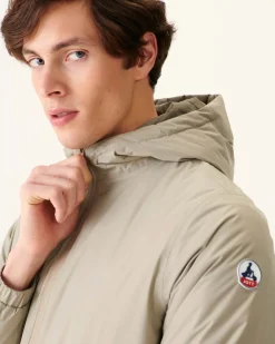 Donzen Jassen & Jacks-JOTT Doudoune Ultralight Reversible A Capuche Beige/Taupe Vigo 8041 Beige/Taupe