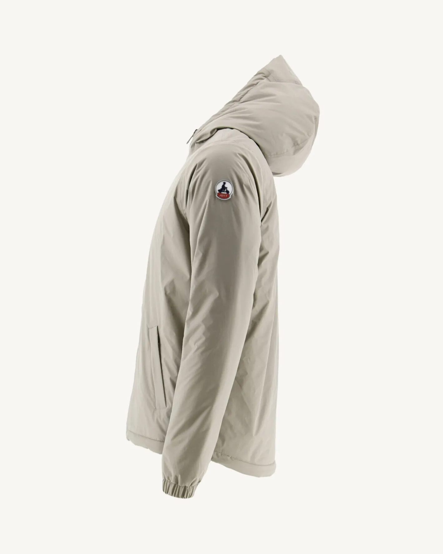 Donzen Jassen & Jacks-JOTT Doudoune Ultralight Reversible A Capuche Beige/Taupe Vigo 8041 Beige/Taupe