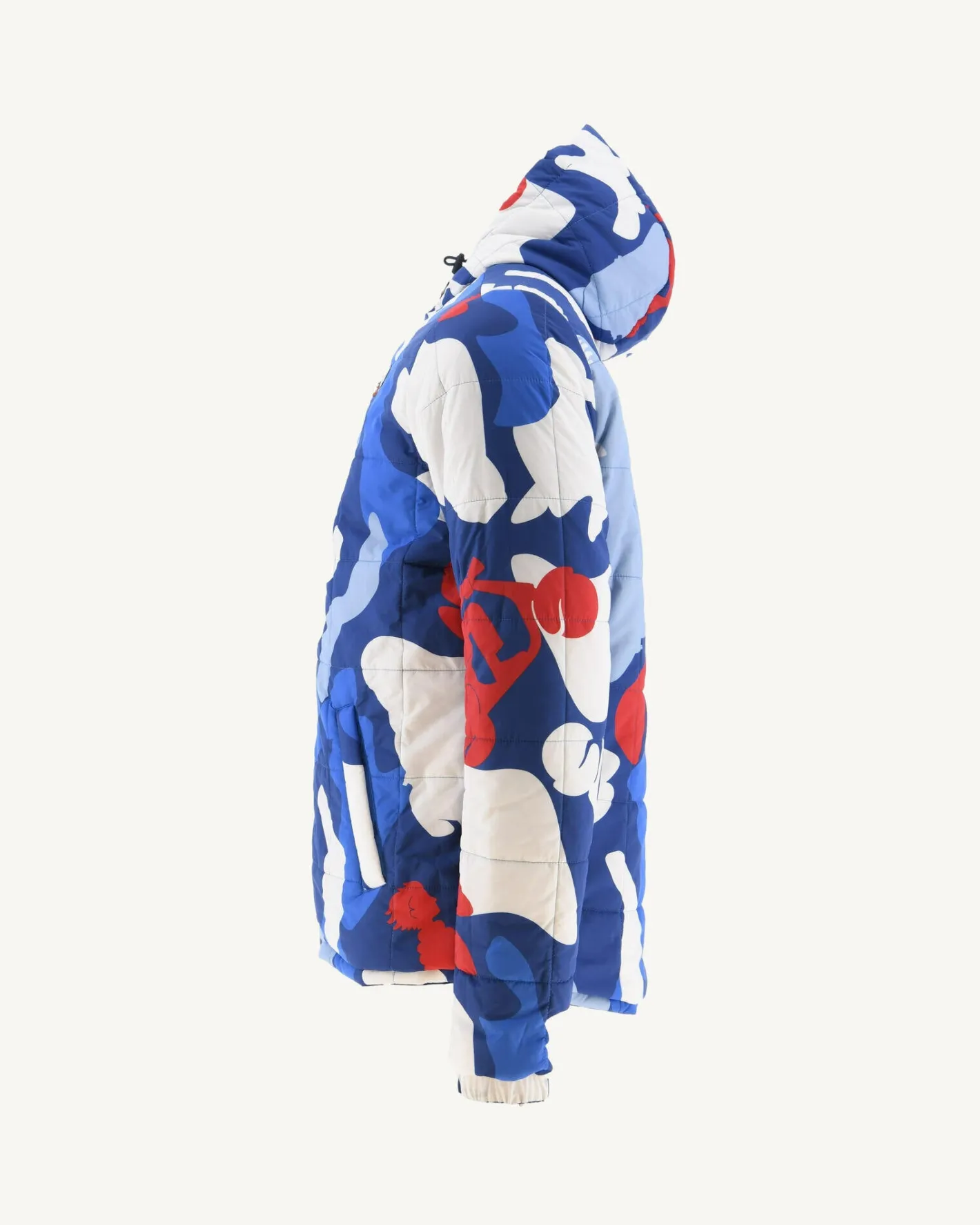 Donzen Jassen & Jacks-JOTT Doudoune Ultralight Reversible A Capuche Marine/Camo Dark Denim Vigo 1044 Navy/Camo Dark Denim