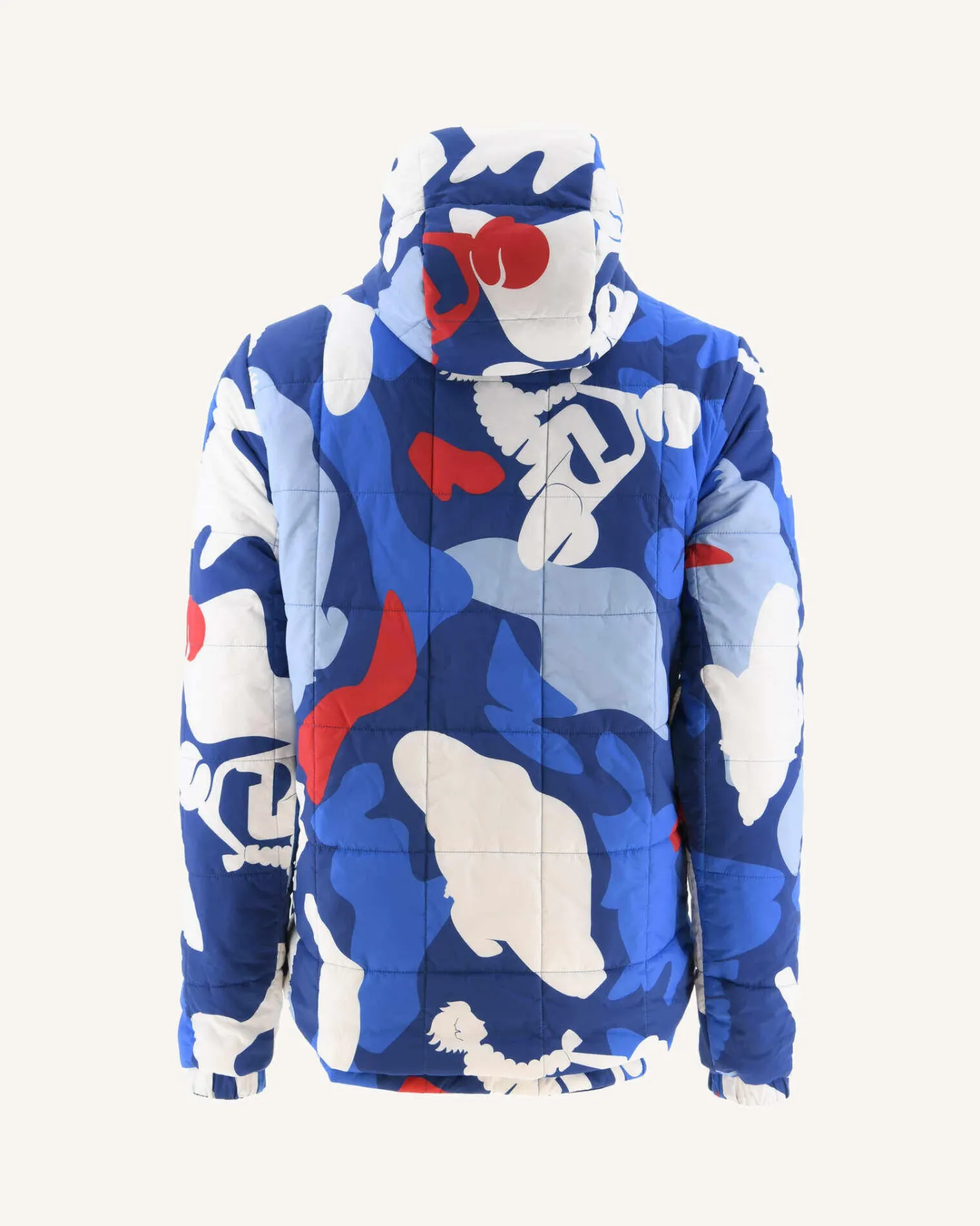 Donzen Jassen & Jacks-JOTT Doudoune Ultralight Reversible A Capuche Marine/Camo Dark Denim Vigo 1044 Navy/Camo Dark Denim