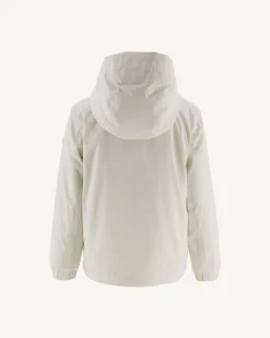 Donzen Jassen-JOTT Doudoune Ultralight Reversible A Capuche Ecru/Bohemian Bleu Enfant Ros 8953 Off-White/Bohemian Blue