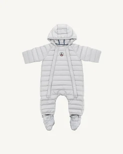 Baby-JOTT Grenouillere Bebe Gris Clair Grenouille 532 Soft Grey