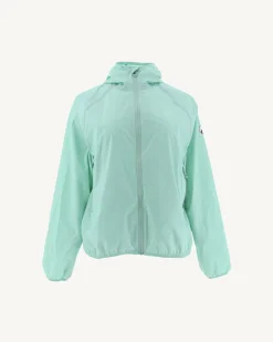 Donzen Jassen & Jacks-JOTT Impermeable A Capuche Menthe Pastel Singapore 500 Pastel Mint