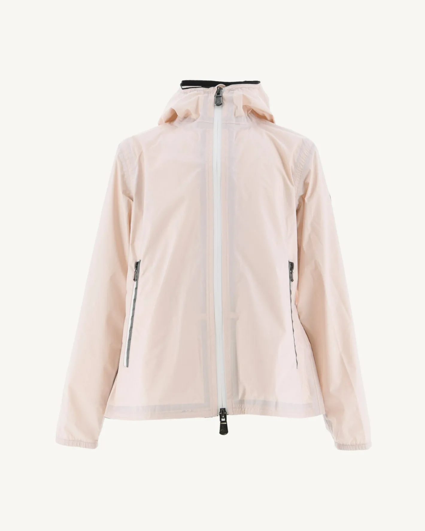 Donzen Jassen-JOTT Impermeable A Capuche Rose Clair Enfant Madeira 463 Soft Pink