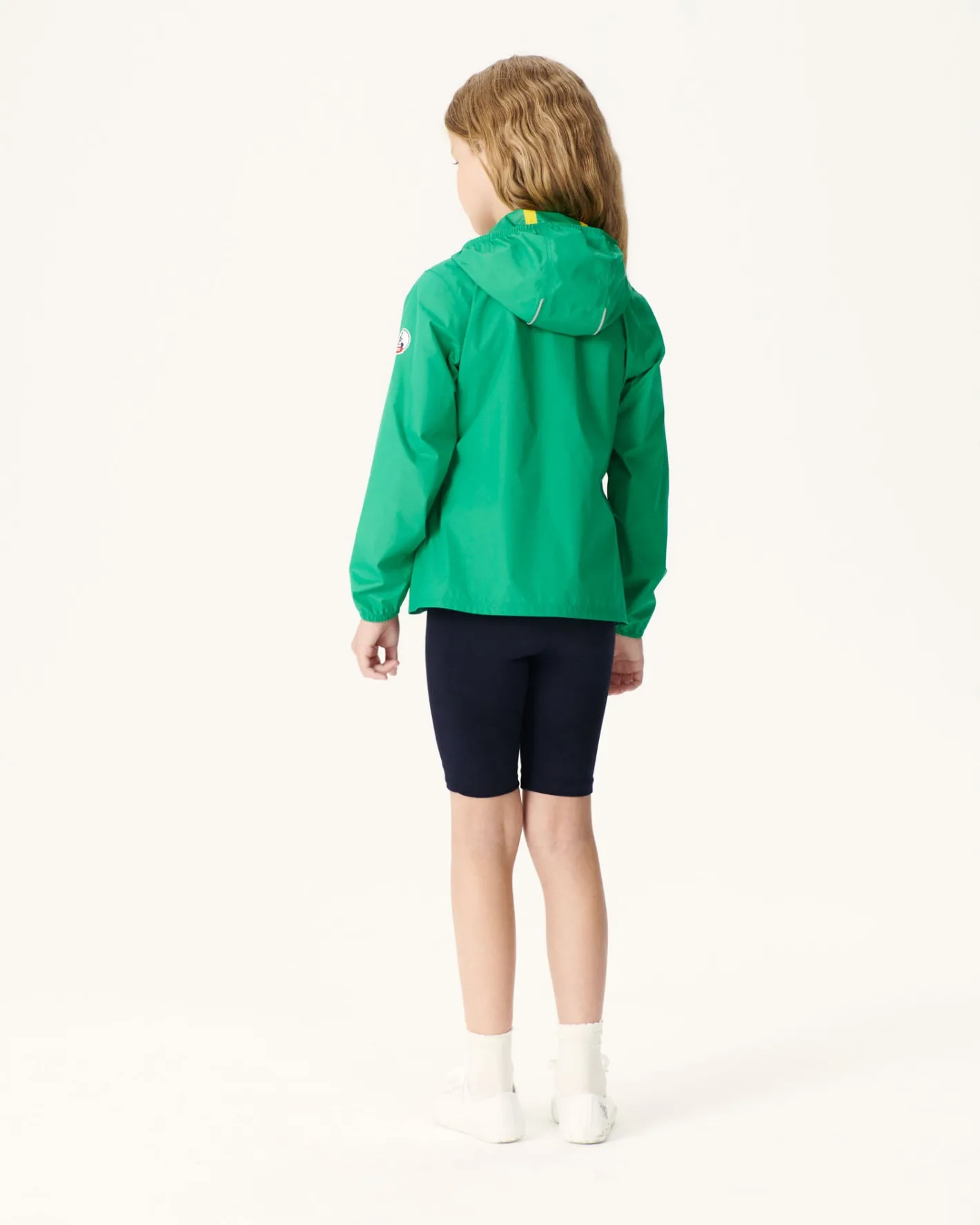 Donzen Jassen-JOTT Impermeable A Capuche Vert Enfant Madeira 243 Poppy Green