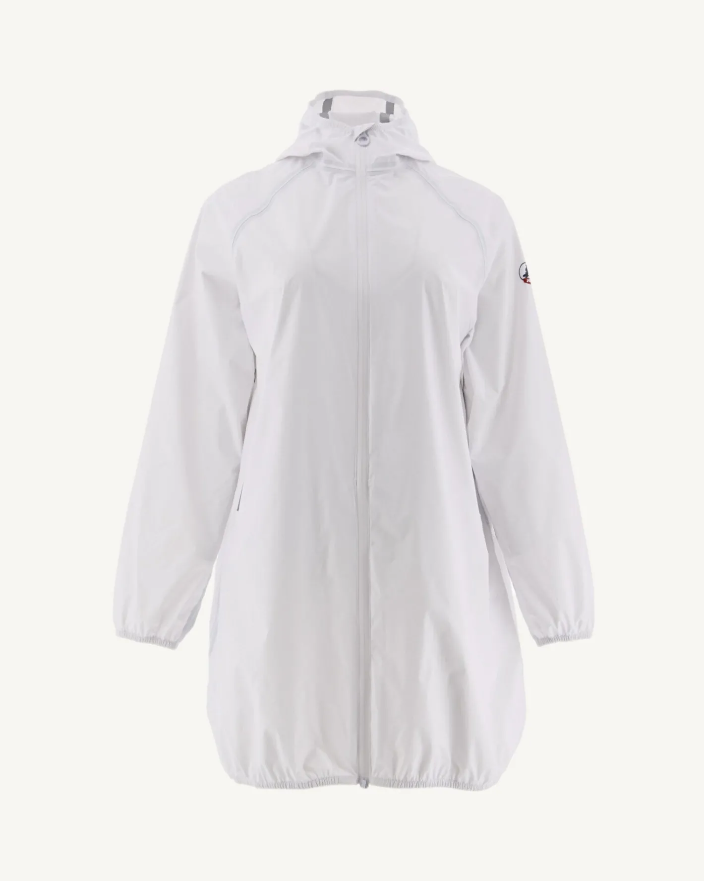 Donzen Jassen & Jacks-JOTT Impermeable Long A Capuche Blanc Copenhagen 901 Blanc