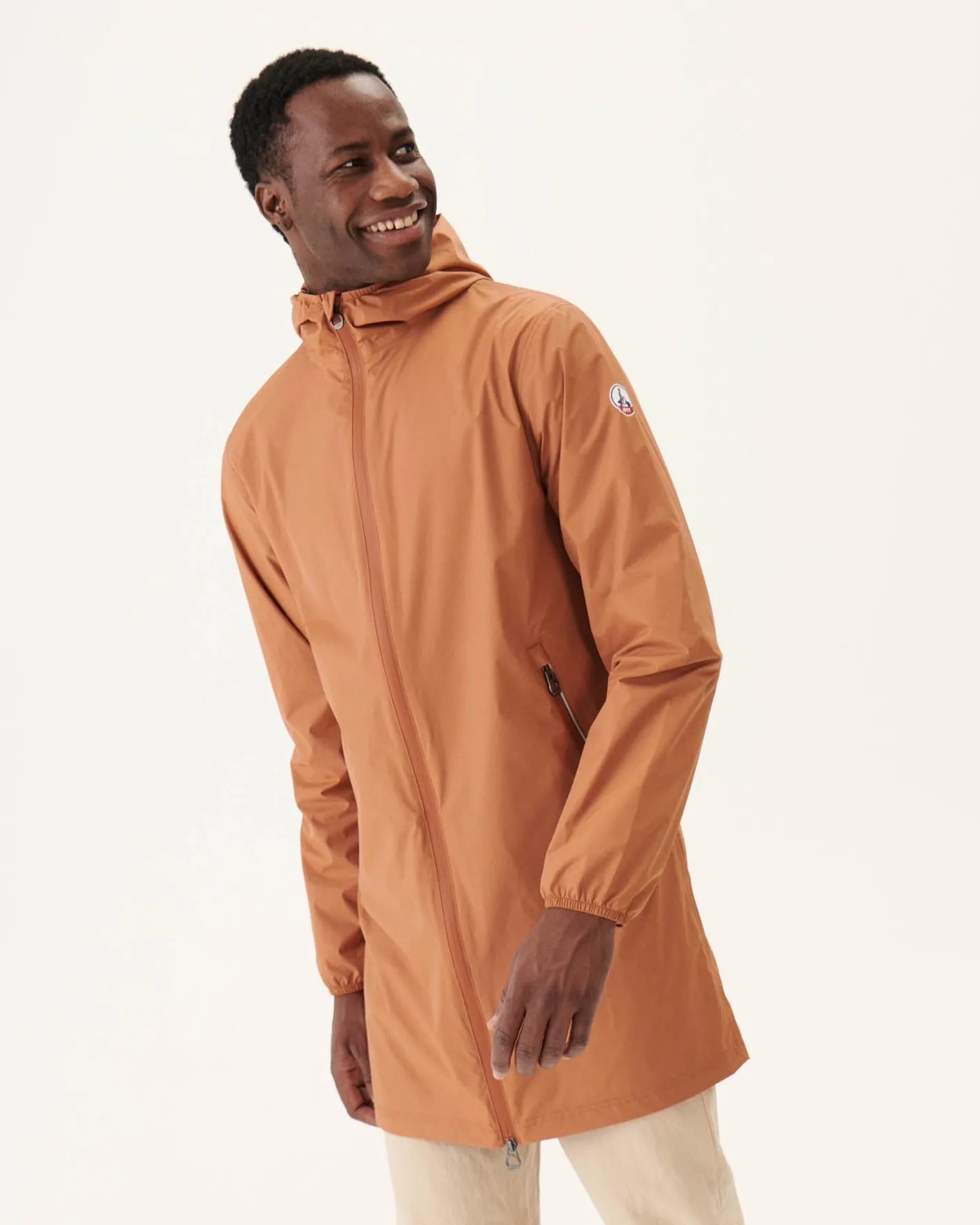 Donzen Jassen & Jacks-JOTT Impermeable Long Paquetable Camel Stockholm 839 Camel