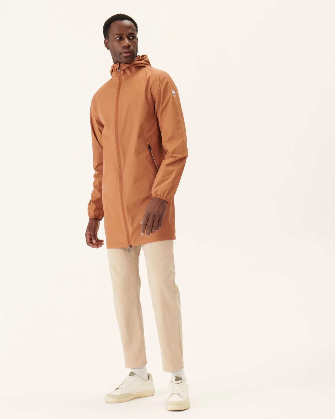 Donzen Jassen & Jacks-JOTT Impermeable Long Paquetable Camel Stockholm 839 Camel