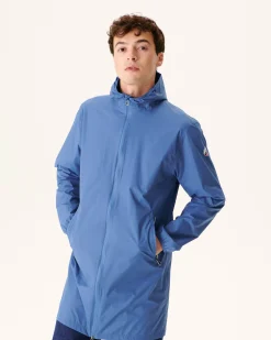 Donzen Jassen & Jacks-JOTT Impermeable Long Paquetable Bleu Jeans Stockholm 140 Blue Jeans