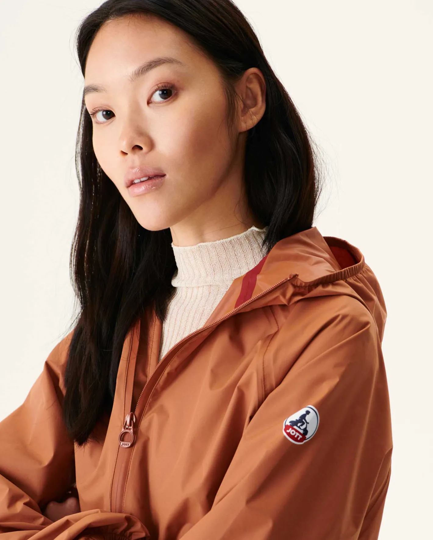 Donzen Jassen & Jacks-JOTT Impermeable Paquetable Camel Singapore 839 Camel