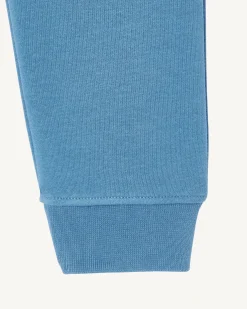 Kleding-JOTT Jogpant Enfant En Coton Biologique Bleu Jeans Arica 140 Blue Jeans