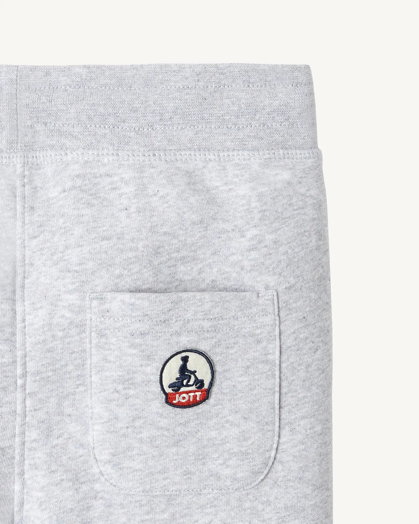 Kleding-JOTT Jogpant Enfant En Coton Biologique Gris Chine Arica 514 Gris Chine