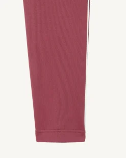 Kleding-JOTT Jogpant Femme En Coton Biologique Bordeaux Ingrina 330 Burgundy