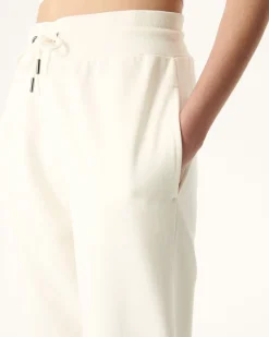 Kleding-JOTT Jogpant Femme En Coton Biologique Ecru Soledad 895 Off-White