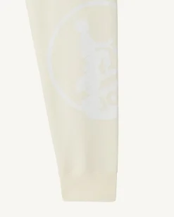 Kleding-JOTT Jogpant Femme En Coton Biologique Ecru Soledad 895 Off-White