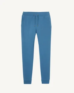 Kleding-JOTT Jogpant Homme En Coton Biologique Bleu Jeans Santiago 140 Blue Jeans