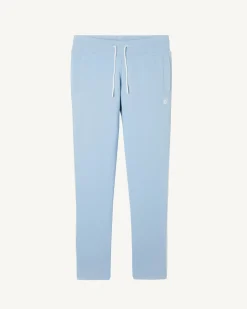Kleding-JOTT Jogpant Homme En Coton Biologique Bleu Clair Freddie 180 Soft Blue
