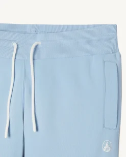 Kleding-JOTT Jogpant Homme En Coton Biologique Bleu Clair Freddie 180 Soft Blue