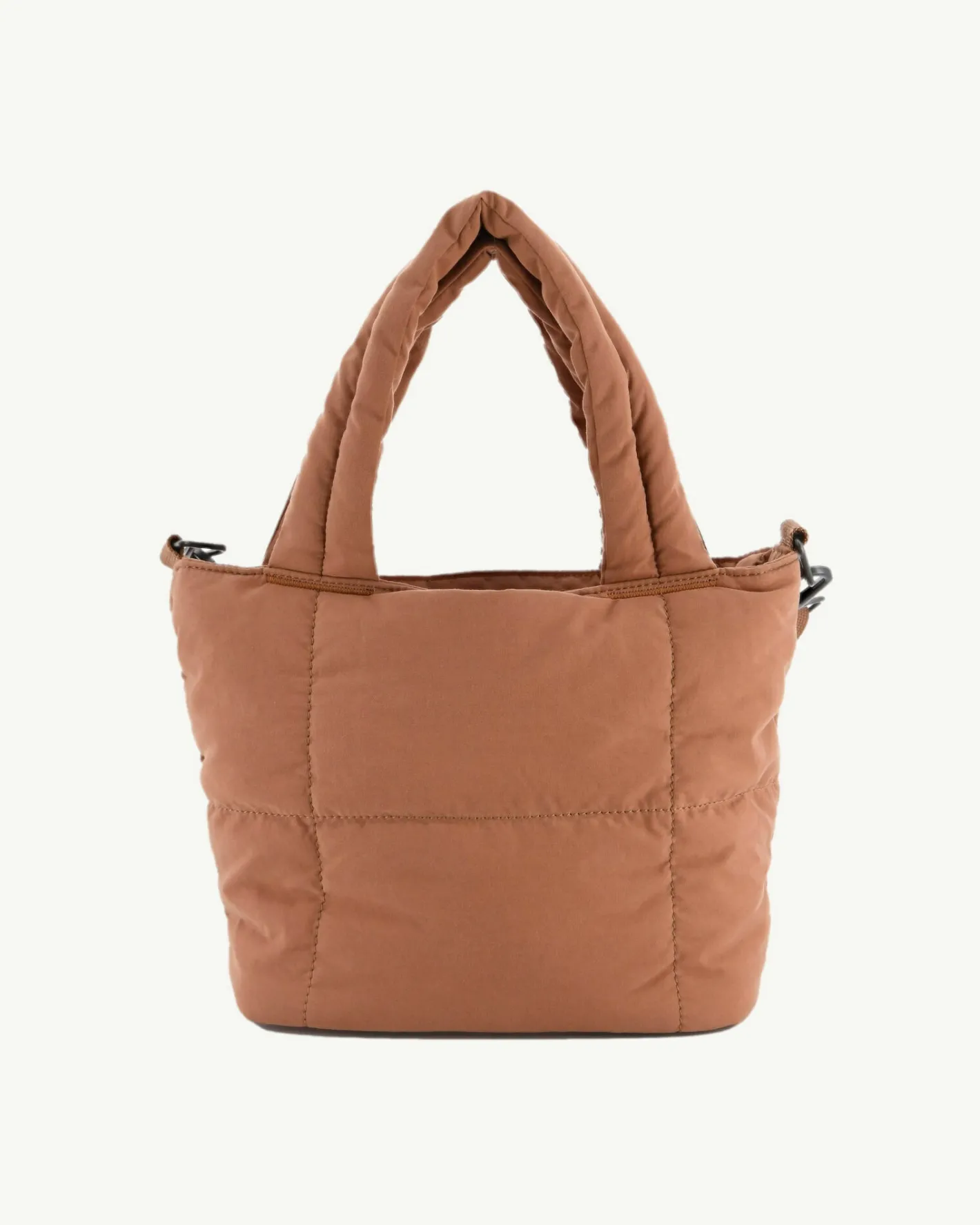 Tassen & Bagage-JOTT Mini Tote-Bag En Coton Gratte Camel Nuna 839 Camel