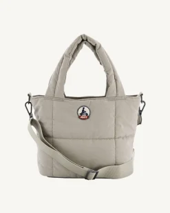 Tassen & Bagage-JOTT Mini Tote-Bag En Coton Gratte Beige Nuna 804 Beige