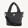 Tassen & Bagage-JOTT Mini Tote-Bag En Coton Gratte Noir Nuna 999 Black