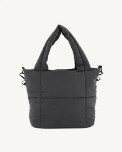 Tassen & Bagage-JOTT Mini Tote-Bag En Coton Gratte Noir Nuna 999 Black