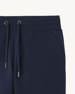 Kleding-JOTT Pantalon De Sport Femme En Coton Biologique Marine Valparaiso 104 Navy