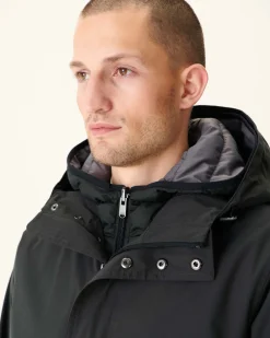 Donzen Jassen & Jacks-JOTT Parka Reversible A Capuche 5-En-1 Noir Gobi 999 Black