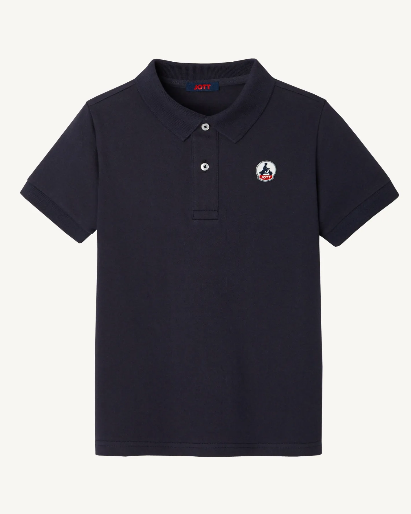 Kleding-JOTT Polo Enfant En Coton Biologique Marine Salvador 104 Navy