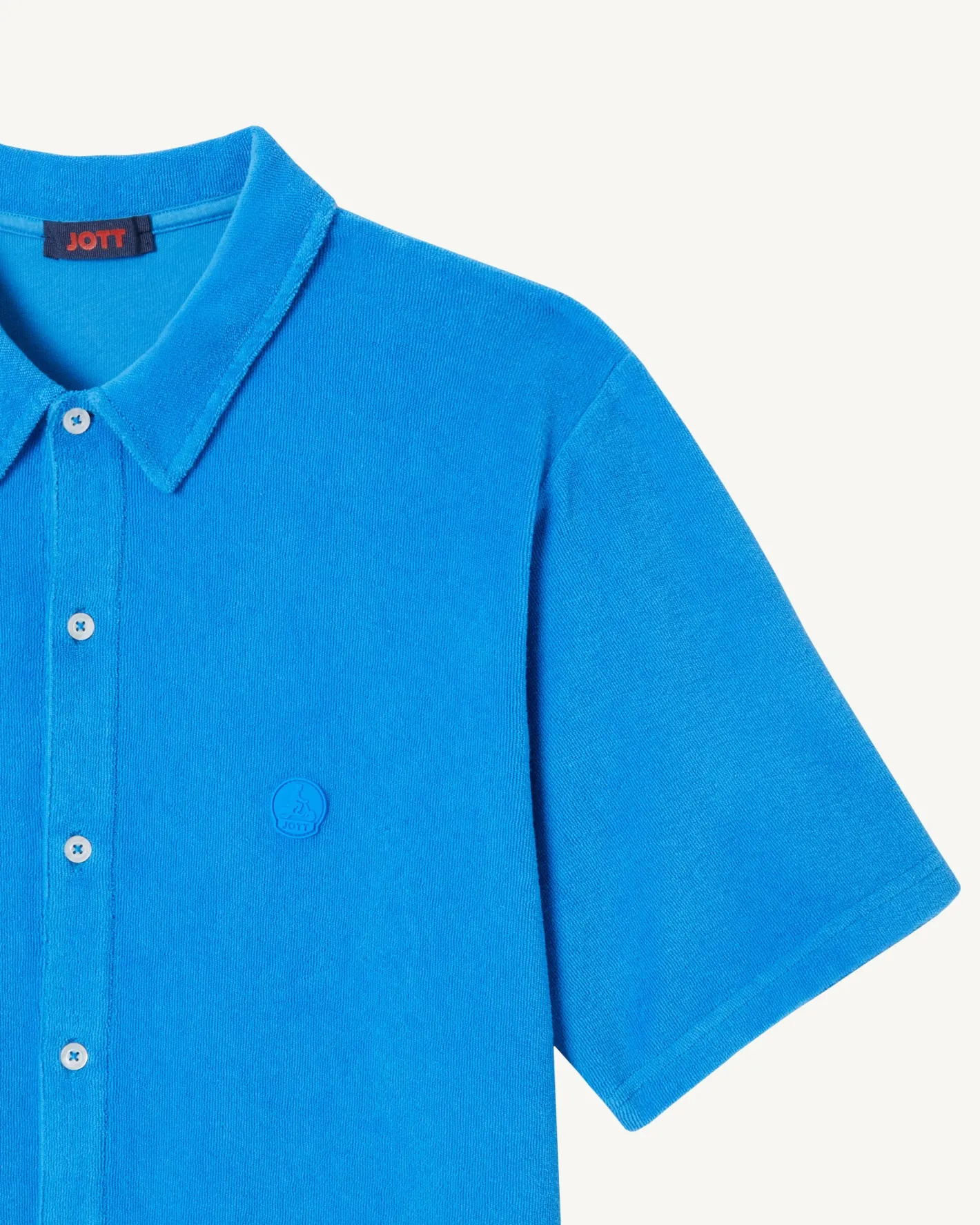 Kleding-JOTT Polo Eponge Azur Castelo 183 Azure