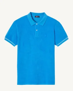 Kleding-JOTT Polo Eponge Azur Neil 183 Azure