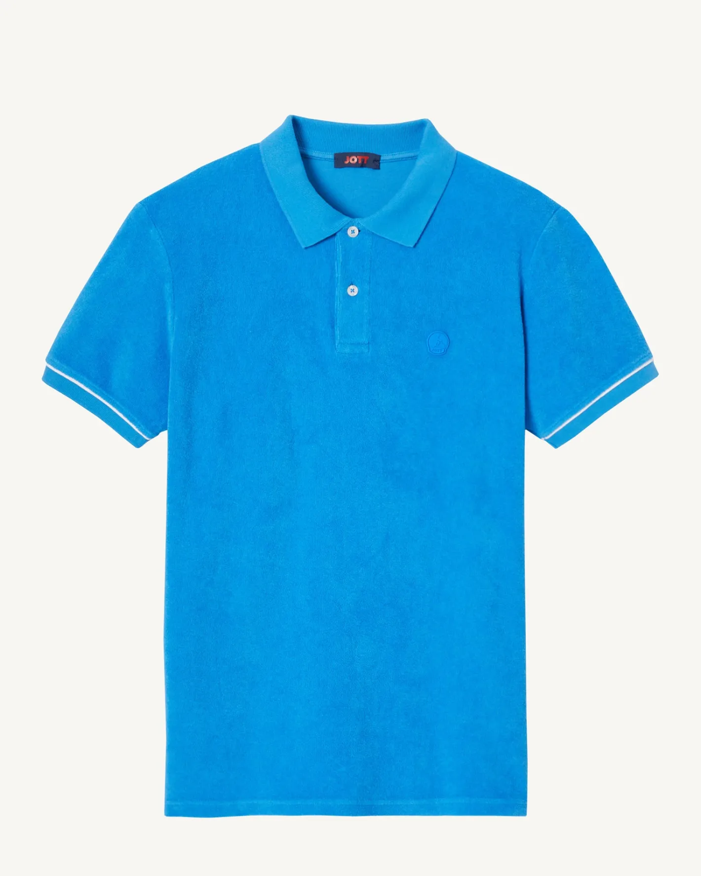 Kleding-JOTT Polo Eponge Azur Neil 183 Azure