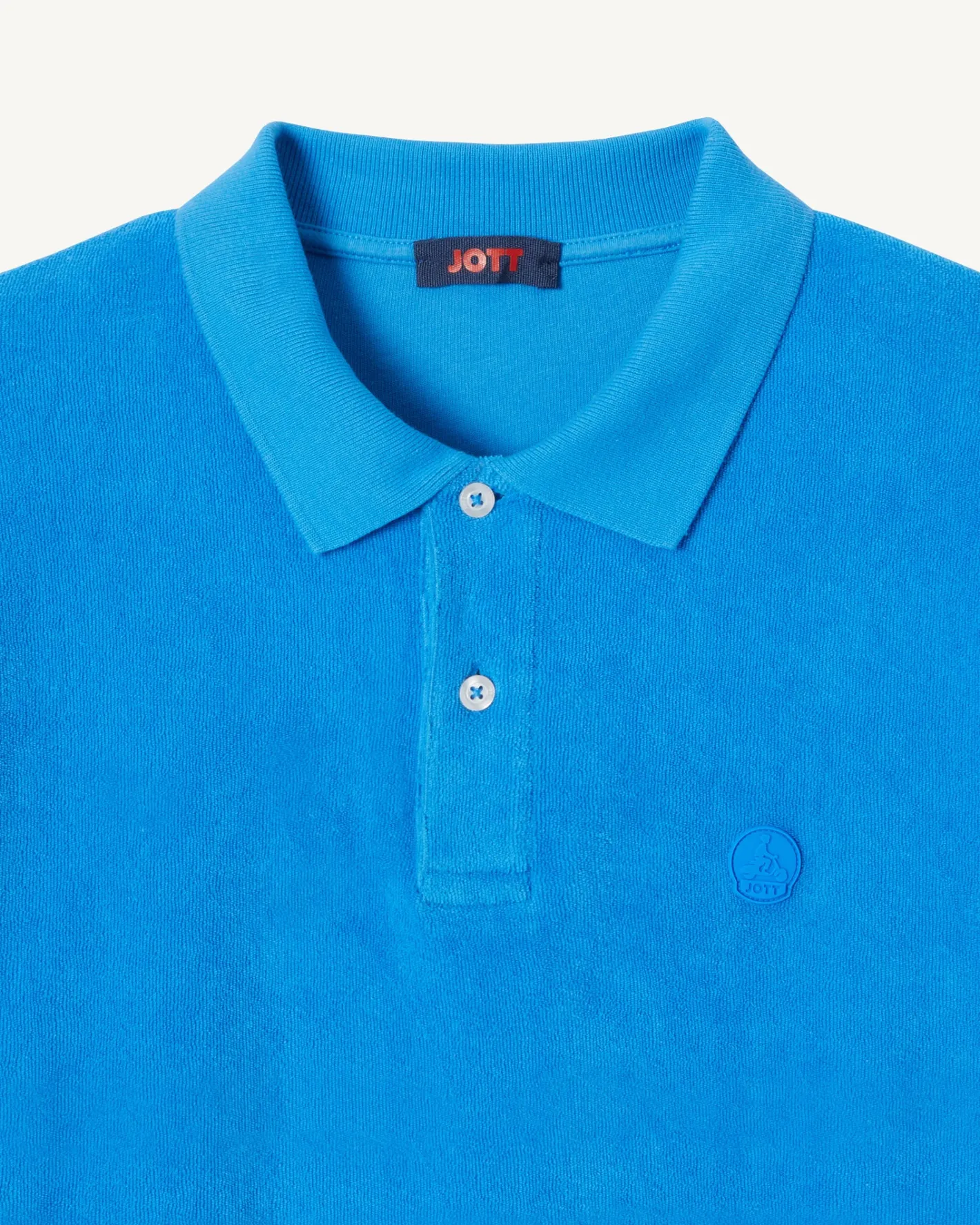 Kleding-JOTT Polo Eponge Azur Neil 183 Azure