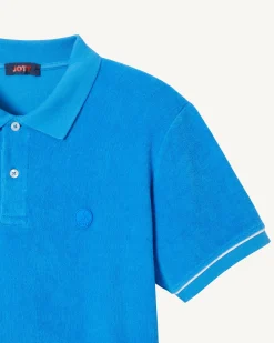 Kleding-JOTT Polo Eponge Azur Neil 183 Azure