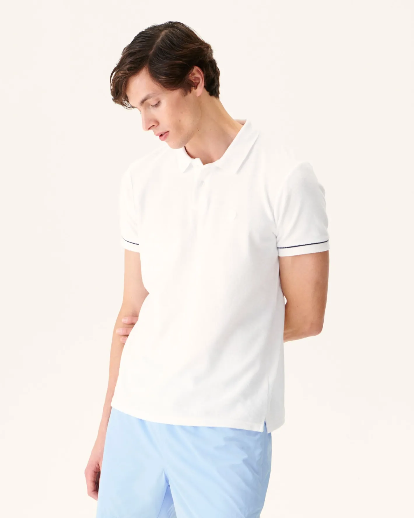 Kleding-JOTT Polo Eponge Blanc Neil 901 Blanc