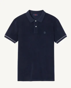 Kleding-JOTT Polo Eponge Marine Neil 104 Navy
