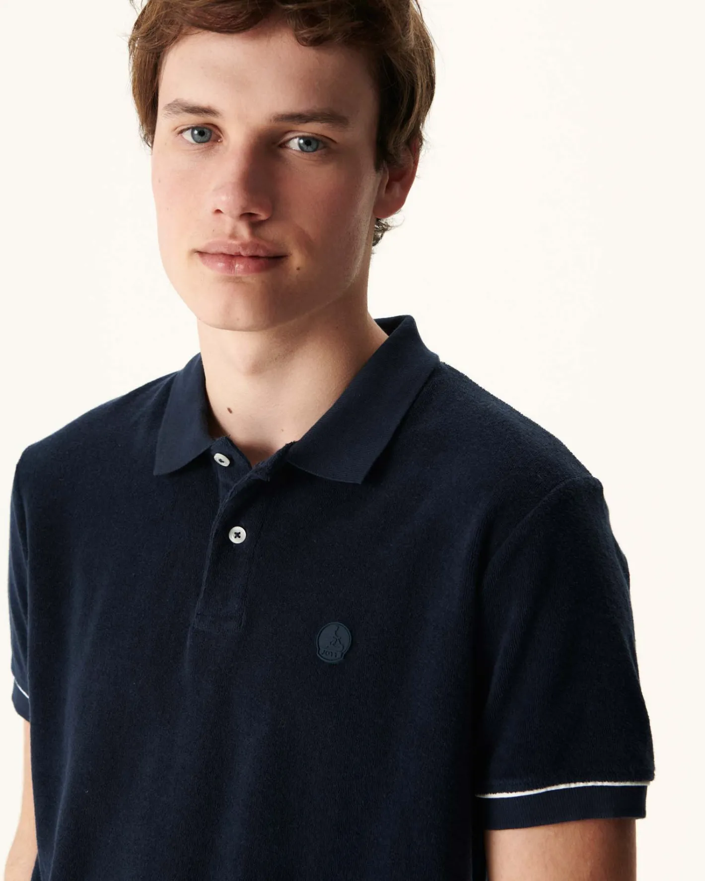 Kleding-JOTT Polo Eponge Marine Neil 104 Navy