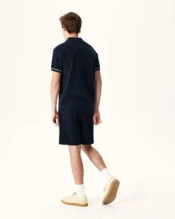 Kleding-JOTT Polo Eponge Marine Neil 104 Navy