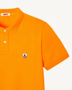 Kleding-JOTT Polo Homme En Coton Biologique Abricot Marbella 728 Apricot