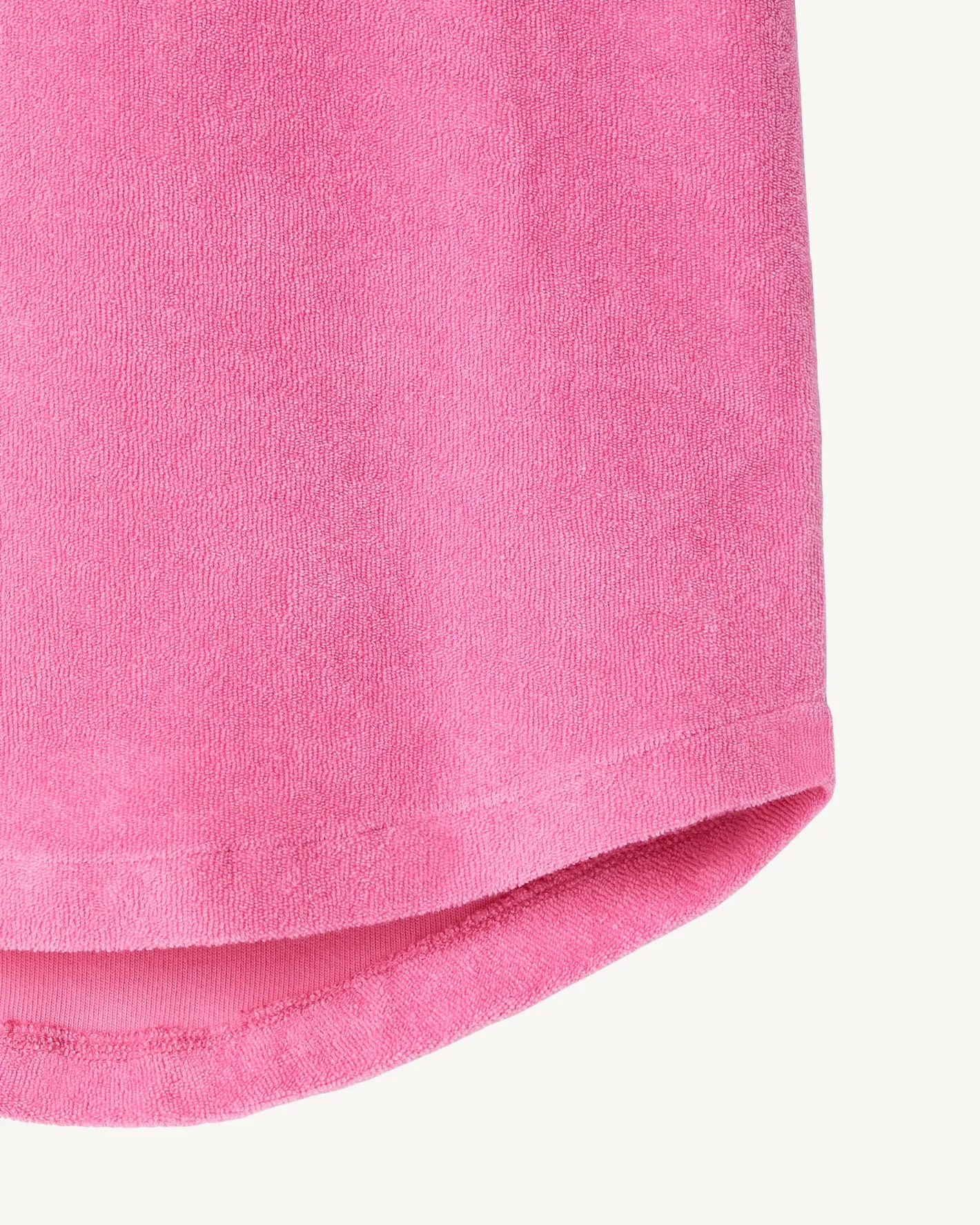 Kleding-JOTT Robe Eponge A Capuche Rose Intense Enfant Mini 457 Wild Rose