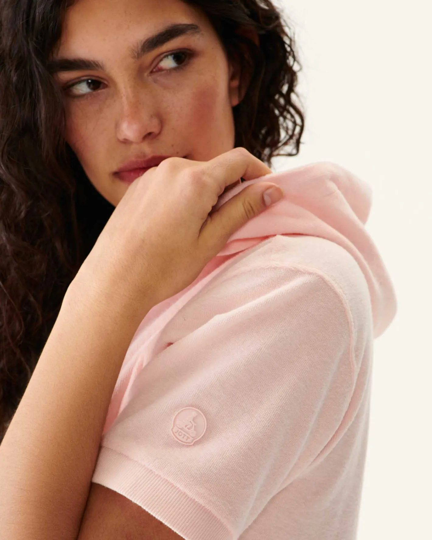 Kleding-JOTT Robe Eponge Rose Clair Meg 463 Soft Pink