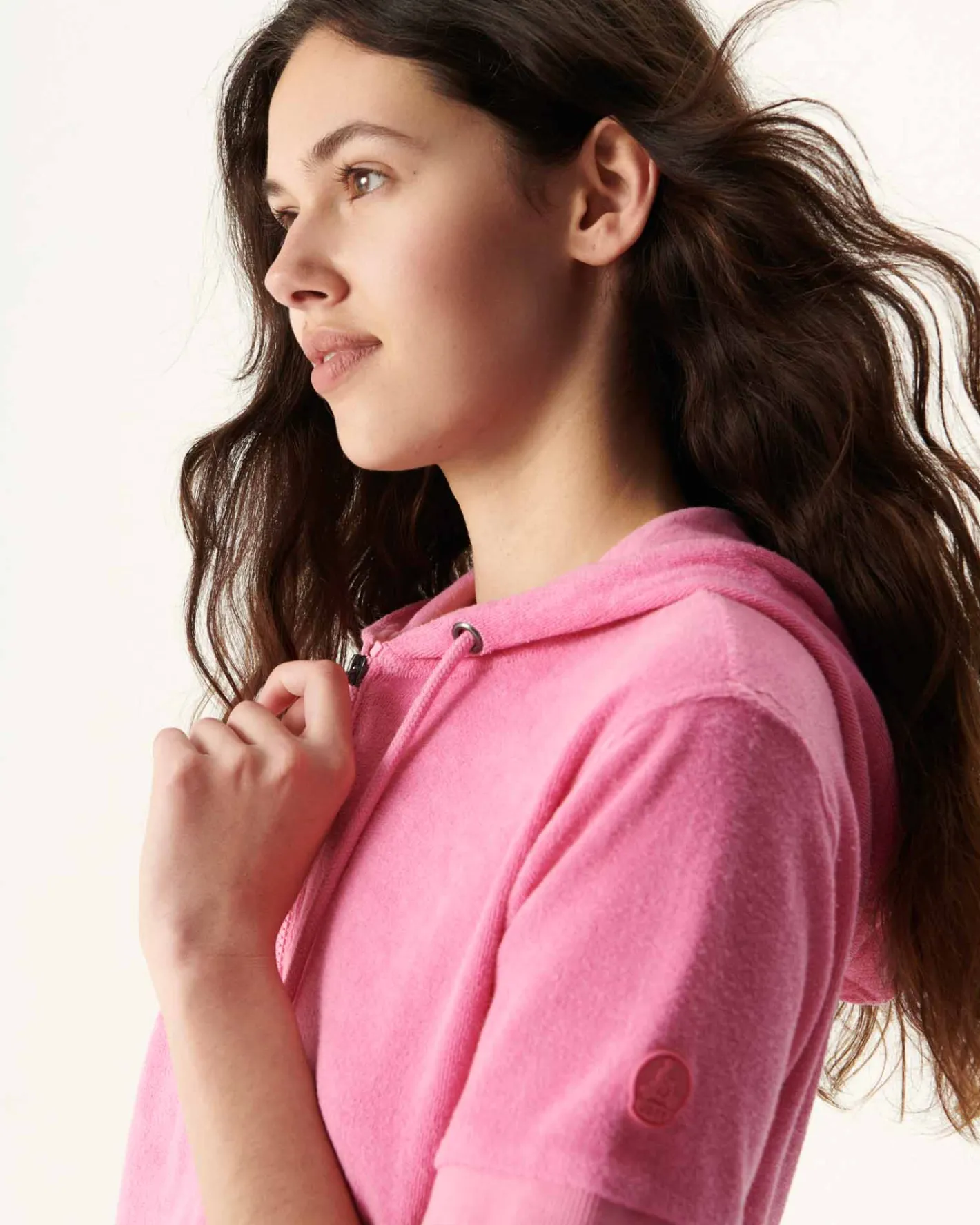 Kleding-JOTT Robe Eponge Rose Intense Meg 457 Wild Rose