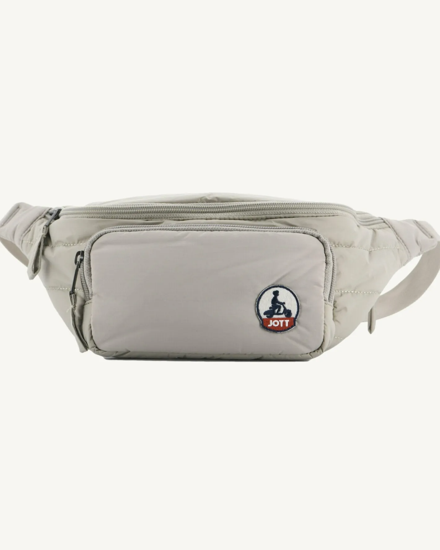 Tassen & Bagage-JOTT Sac Banane Bi-Matiere Beige Dena 804 Beige