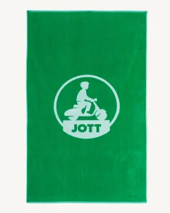 Accessoires-JOTT Serviette De Plage En Eponge Vert Beach 243 Poppy Green