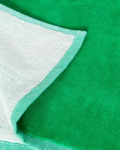 Accessoires-JOTT Serviette De Plage En Eponge Vert Beach 243 Poppy Green