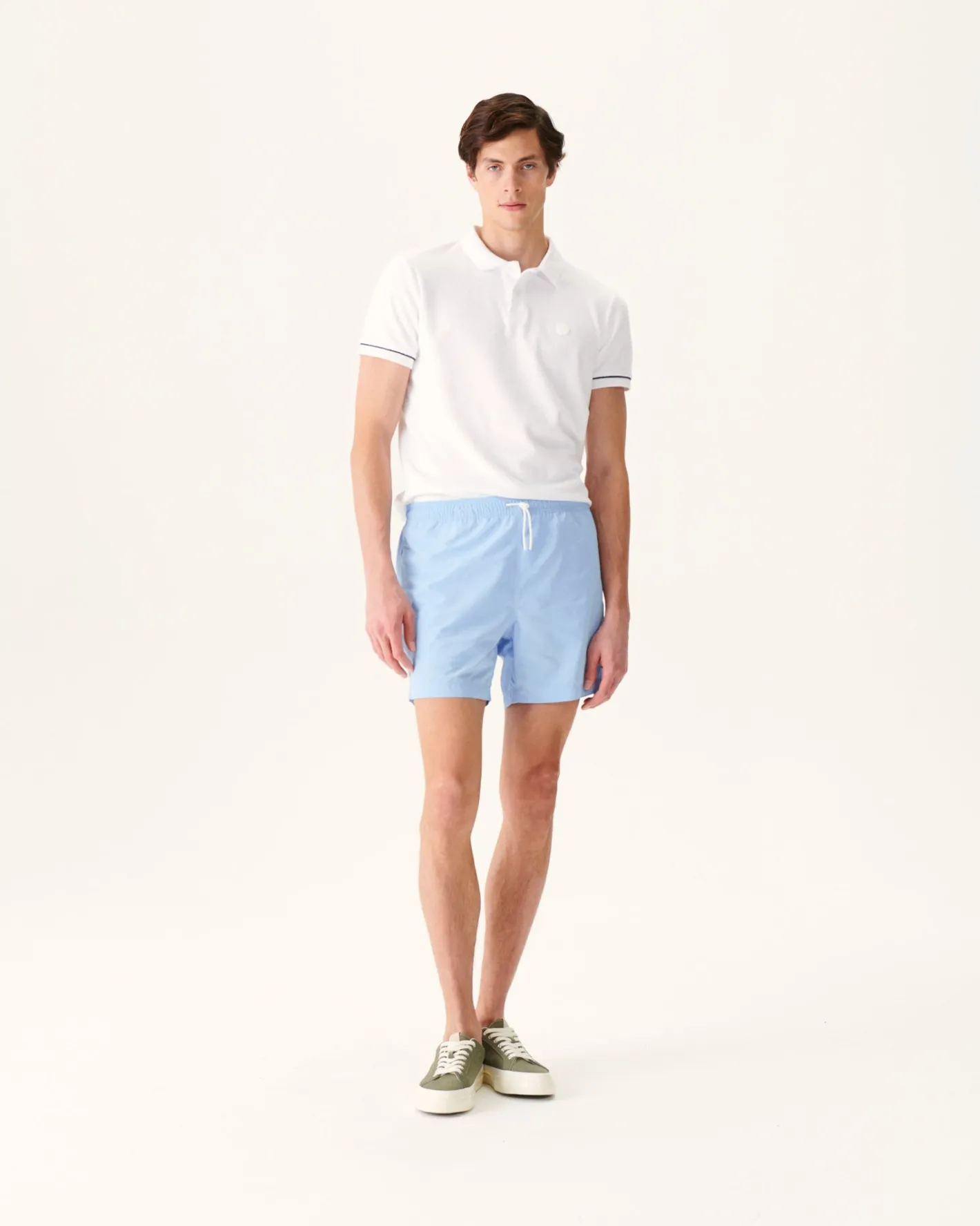 Kleding-JOTT Short De Bain Bleu Clair Biarritz 180 Soft Blue